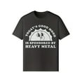 thumbnail image 1 of Camiseta de algodón HEAVY METAL para hombre negra 180 g, 1 of 6