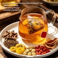 thumbnail image 4 of RitualBoxy Dandelion Wolfberry Tea Bags 20 Packs – Herbal Tea Bags Liver Support Herbal Blend with Chrysanthemum, Cassia Seed, Gardenia, Goji, Tangerine Peel – Daily Wellness, 4 of 7