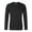 Black, variant on Dri-Power Core Performance Long Sleeve Tee