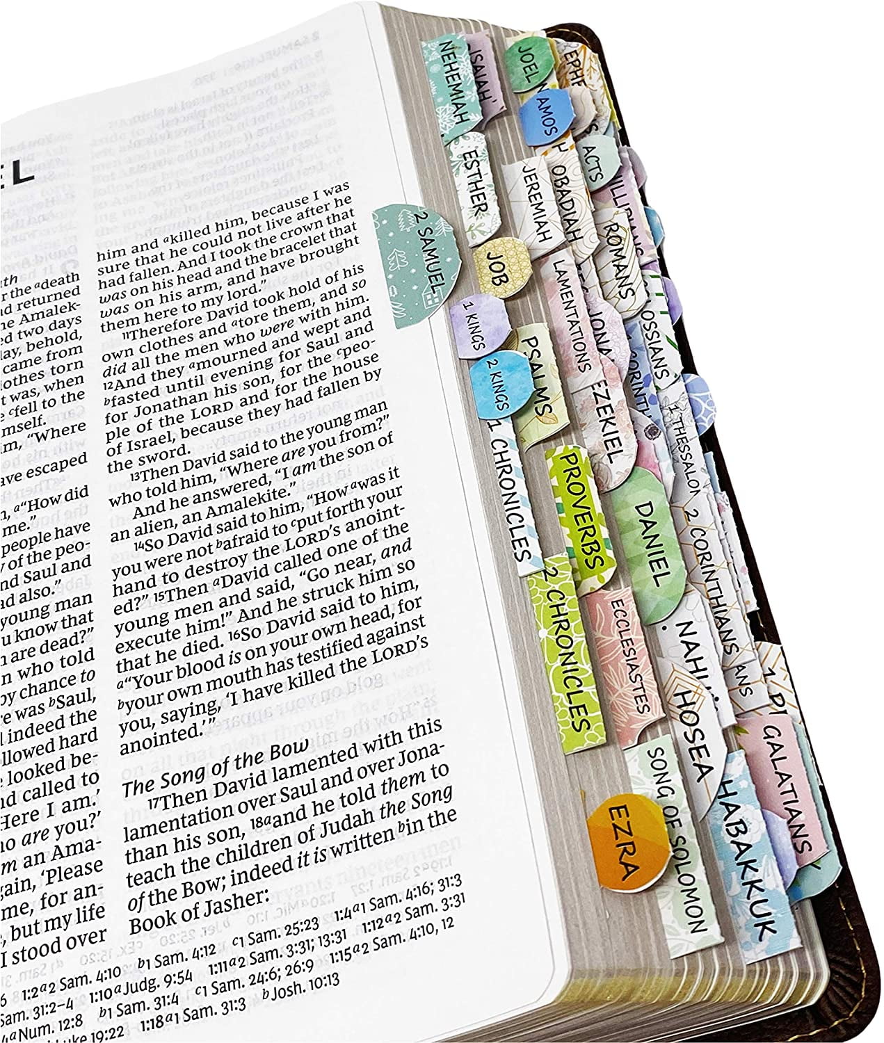 75 Tabs Pen- Bible Tabs Details about   Mr Bible Tabs Bible Journaling Supplies Laminated 