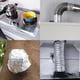 thumbnail image 4 of Cinta de aluminio COSIMIXO plateada de 4 pulgadas x 50 m, resistente, 4 of 6