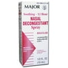 Major 12 Hour Soothing Nasal Decongestant Spray 0.5 oz.