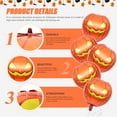thumbnail image 3 of 10Pcs Inflatable Pumpkin Plaything Inflatable Balloon Halloween Pumpkin Inflate, 3 of 8