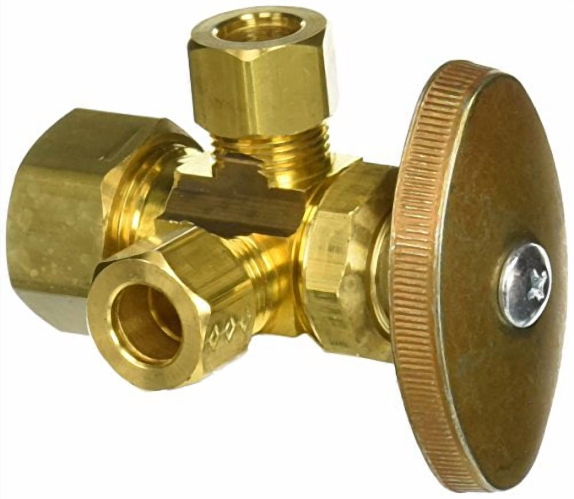 Lingmfg Ice Maker Outlet Box - 1/2" PEX-B Crimp To 1/4" Compression Fitting For Water Line