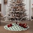thumbnail image 4 of Rateoe Peacock Feathers1 Pattern Christmas Tree Skirt with Ties , Christmas Tree Decorations, Farmhouse Christmas Decor Xmas Holiday Decorations-36", 4 of 6