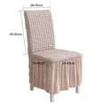 thumbnail image 5 of Pebbuoy Chair Cover Wear Resistant Super Soft Non-Fading Solid Color Banquet Chair Slipcover Stretch Wedding Chair Protector, 5 of 7