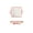 Red, variant on Baking Dish Square Double Ear Baking Rice Bowl Household Western Food Plate Oven Special Dishes Dishes Vegetable Plate