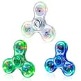 thumbnail image 7 of Jeexi LED Light Fidget Spinner - 3 Pack, Lighting Fidget Hand Finger Spinner Toy - Stress Reduction and Anxiety Relief Great Gif for Children, Kids & Adults, 7 of 7