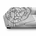 thumbnail image 3 of Occult Soft Flannel Fleece Throw Blanket, Minimalist Magic with Dated Shape and Motif Old in New Art Print, Cozy Plush for Indoor and Outdoor Use, 70" x 90", Black White, by Ambesonne, 3 of 6
