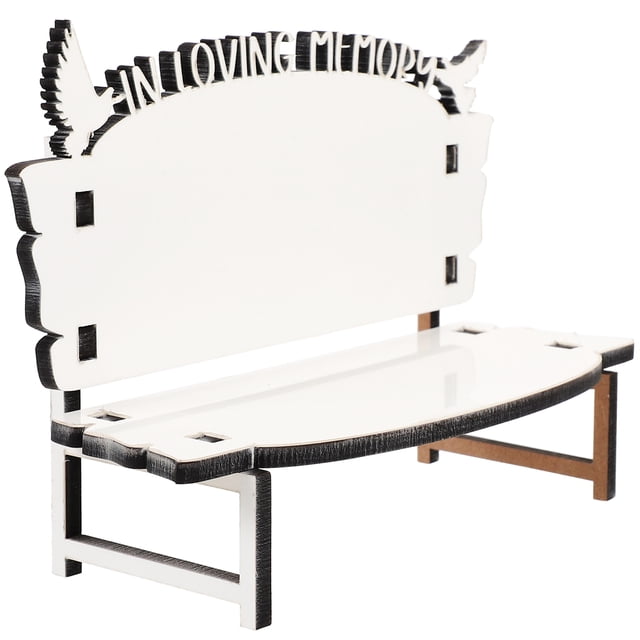 BRIGHTFUFU Adorno de silla de sublimación en blanco, adorno de sublimación de bricolaje, silla de sublimación de madera