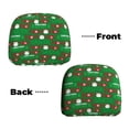thumbnail image 6 of Kdxio Cute Santa And Ho Ho Ho Pattern Print 2 Piece Car Head Rest Covers Set Auto Front/Rear Seats Headrest Cover Universal Fit Most Cars,Sedan, SUV, 6 of 9