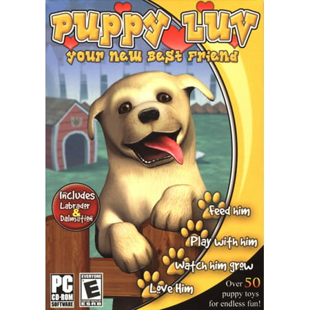 Activision Puppy Luv Pet Simulator for Windows PC (Best Pc Games Of 1997)