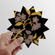 thumbnail image 1 of La pintura la cultura japonesa flor negra Calcomanías solares de vinilo, 1 of 3