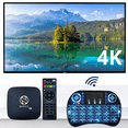 thumbnail image 2 of Combo Smart TV Box Android 4K DOSYU 1Gb Ram 4Gb Rom OTT Mini Keyboard, 2 of 5