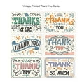 thumbnail image 4 of QualitChoice 25Pcs/Bag Thank You Flower Gift Card Holiday Festival Anniversary Invitations Envelop Label Appreciate Cards for Children Type 1 Type 3, 4 of 6