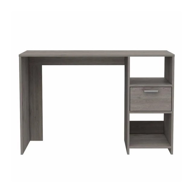 Escritorio de Madera Recubierta Excelsior Gris 73 cm alto 110 cm ancho 43.3 cm fondo