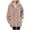 01 Pink, variant on Fewfanhot Sweatshirts for Women Long Sleeve Full Zip Soft Fleece Jackets Winter Hooded Outwear