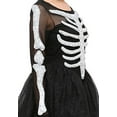 thumbnail image 4 of Women's Skeleton Beauty Plus Size Costume, 4 of 4