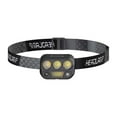 thumbnail image 3 of Fnyoxu Lightweight LED Induction Headlight TYPE-C Rechargeable Power Display Outdoor Running Lighting Fishing Headlight(B), 3 of 5
