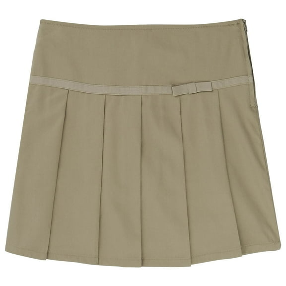 French Toast Girls School Uniform Adjustable Waist Ribbon Pleated Scooter Skirt, Sizes 4-20