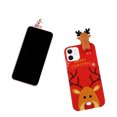 thumbnail image 4 of Christmas Mobile Phone Case Snowflake Santa Claus TPU Protective Cover, Replacement for iPhone 12/12 Pro, Type 1 Workhe, 4 of 9