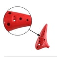 thumbnail image 3 of Ocarina impermeable Ocarina paquete conjunto para piezas de instrumentos musicales rojo shamjiam Ocarina con conjunto de paquetes, 3 of 9