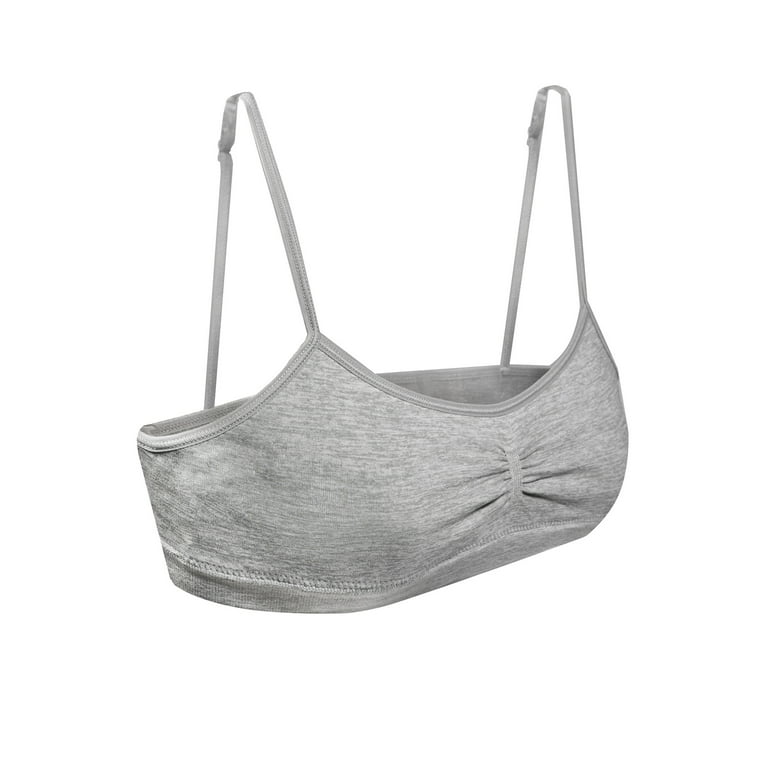 Fruit of the Loom Girls Seamless Training Bra with Removable