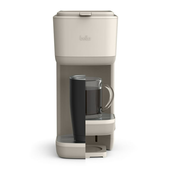 bella Single-Serve Coffee Maker, Oatmilk