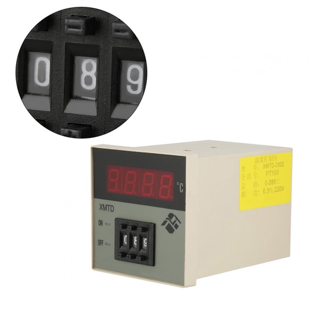 Termostato De Resistencia A Los Golpes Fácil De Instalar, Termostato Digital, Maquinaria De Envasado De Alimentos De Caucho Para Plásticos Higoodz Otros