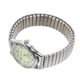 thumbnail image 2 of Reloj digital luminoso informal para personas mayores con banda elástica, ideal para parejas, regalo de Navidad., 2 of 6