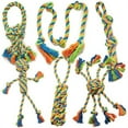 thumbnail image 1 of Griggles US0641 12 10 Mighty Bright Double Tug Dog Rope Toy, 1 of 1