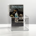 thumbnail image 2 of mDesign Deep Rectangular Storage Plastic Organizer Bin Household Built in Handles, Clear, 2 of 8