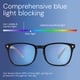 thumbnail image 5 of Gafas bloqueadoras de luz azul DreamGaze para hombre, 5 of 9
