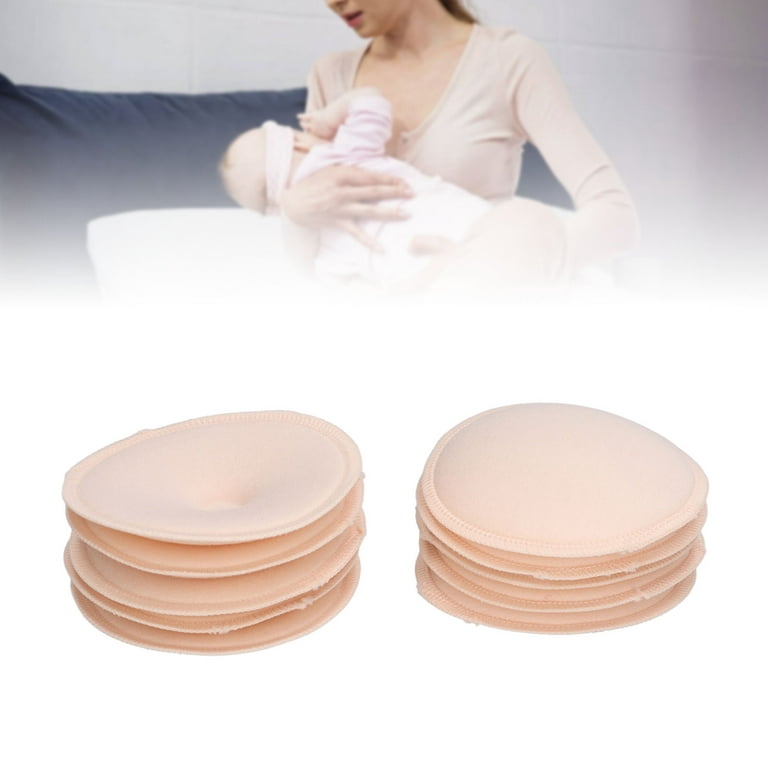 Reusable Breast Pad, Absorbent Nursing Breast Pads Breathable Prevent Leaks  For Daily Use For Maternity 