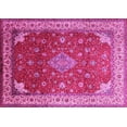 thumbnail image 1 of Ahgly Company Indoor Rectangle Medallion Pink Traditional Area Rugs, 3' x 5', 1 of 4