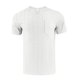 thumbnail image 2 of Camisa Casual de Color Sólido de los Hombres, Manga Corta Imitación de Lino Suelto Cuello en V para la Playa Y el Uso Diario, Blusa de Algodón Transpirable, 2 of 5