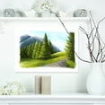 thumbnail image 1 of Road in Green Mountains - Landscape Canvas Art Print, 1 of 3