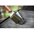 thumbnail image 5 of Outset Rosewood 3-in-1 Grill Brush with Bristles, Scrub Pad and Scraper, 5 of 9