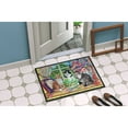 thumbnail image 2 of Cats Just Looking in the fish bowl Doormat 18x27, 2 of 4