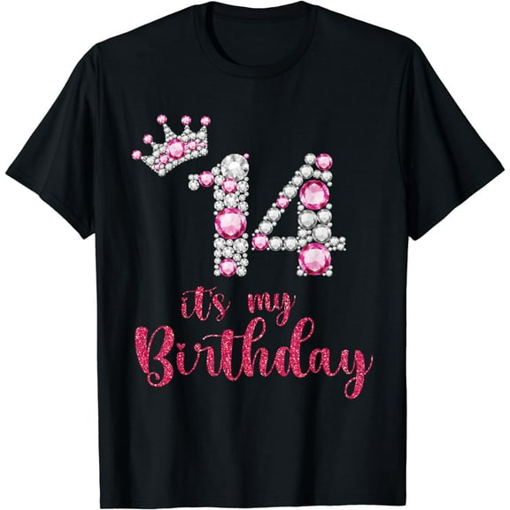 14 It's My Birthday 14th Birthday 14 Years Old Bday T-Shirt