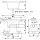 thumbnail image 4 of Tope de puerta de nailon con forma para autocaravanas y caravanas - Blanco, 4 of 5