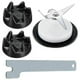 thumbnail image 1 of Replacement Parts for KitchenAid 9704230 Blender Including 4-Leaf Blade and Coupler Attachment, 1 of 5
