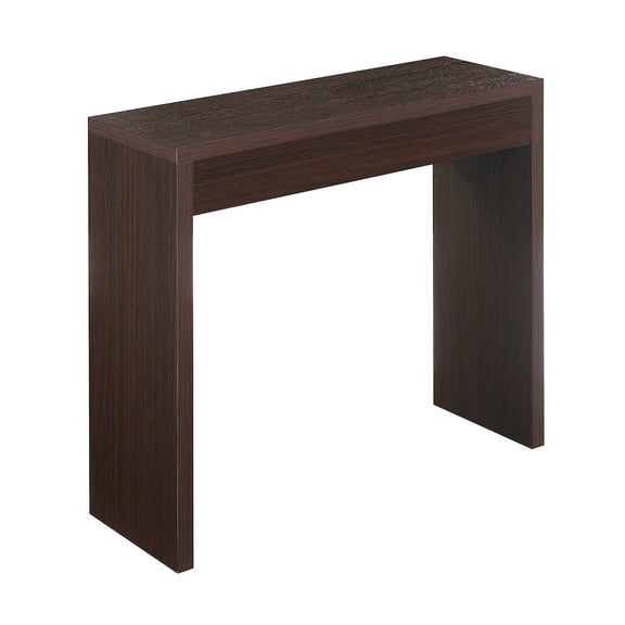 Convenience Concepts Northfield Entryway Hall Table in Espresso Wood Finish