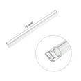 thumbnail image 2 of Acrylic Pipe Clear Rigid Round Tube 4pcs 5mm ID 8mm OD 6" for Lamps and Lanterns, Water Cooling System, 2 of 6