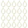 thumbnail image 1 of Uxcell 60Pcs Péndulos de Aleación con Bisel Abierto, Péndulo Hueco de Marco Geométrico con Marco Trasero Abierto, Tono Dorado, 1 of 6