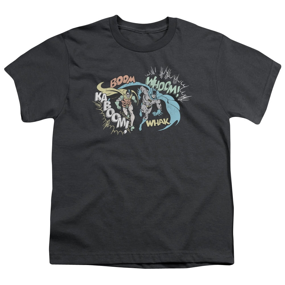 DC Comics Men s Action Duo T-shirt Charcoal