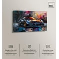 thumbnail image 2 of Turbocharged Porsche II Canvas Lux Car Paintings by Art Remedy, Gallery Wrapped, 36" x 24", 2 of 7