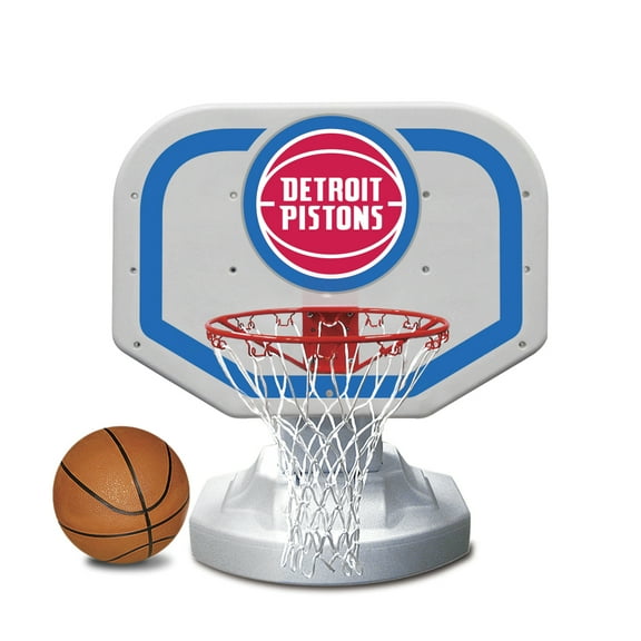 Poolmaster Detroit Pistons NBA USA Competition-Style Poolside Basketball Game
