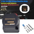 thumbnail image 4 of 12V/140A 24V/100A LED Smart Dual Battery Isolator Protector Voltage Sensitive Relay Charing Waterproof for Universal Car RV ,Easy to Install, 4 of 7