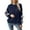 Blue, variant on Long Sleeve with Bows Cute Sweatshirts for Women 2025 Fall Winter Casual Crewneck Sweatshirt Pullover Tops